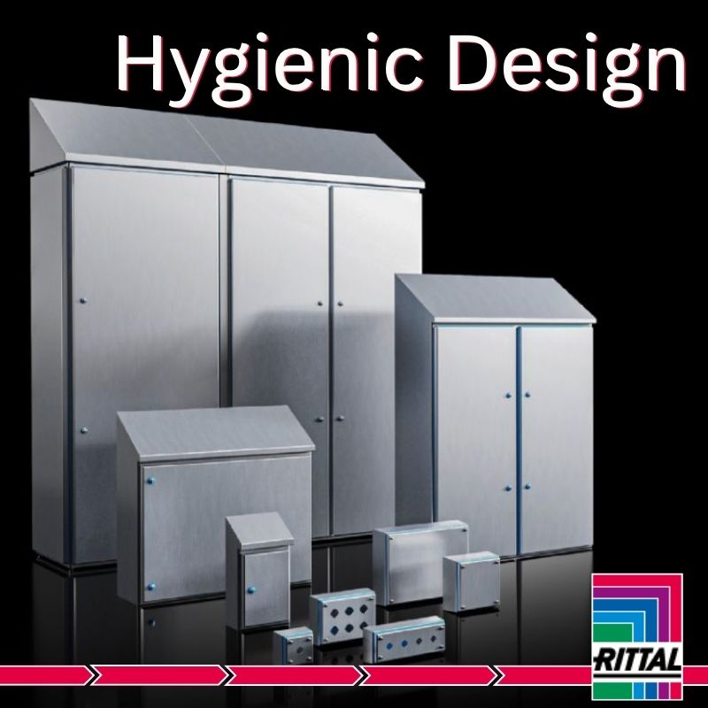 Rittal Hygienic Design sadalnes un sadales skapji tīrajām telpām, farmācijā un pārtikas ražošanā