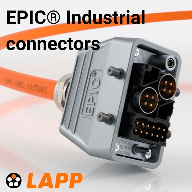 Industriālie savienojumi un konektori LAPP EPIC