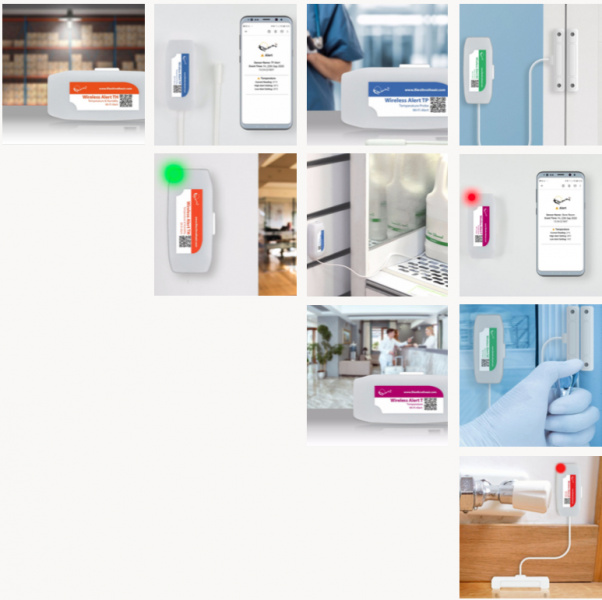 Do you want to receive an alarm message about ° C, RH%, water leakage or door condition?