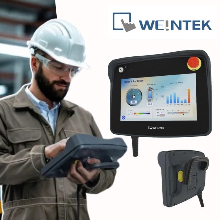 Weintek cMT3106XM pārnēsājamais HMI ērtākai un drošākai iekārtu vadībai