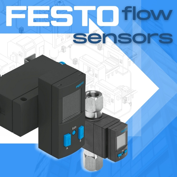 FESTO plūsmas sensori – precīza un uzticama plūsmas uzraudzība