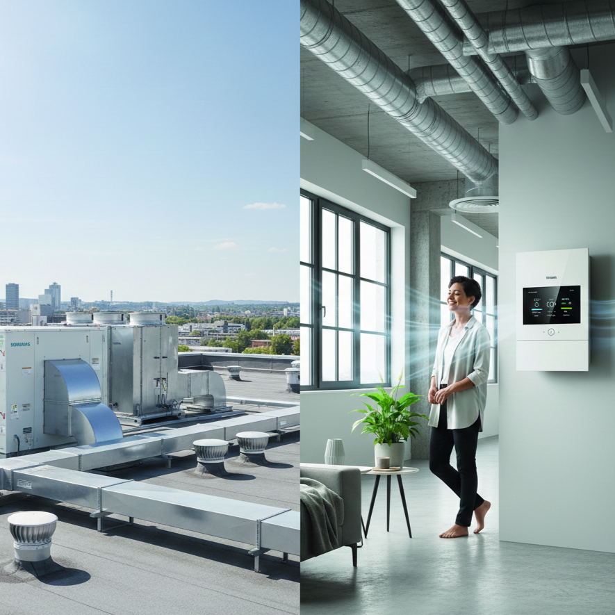 Gudra HVAC vadība sākas ar Siemens BMS sensoriem