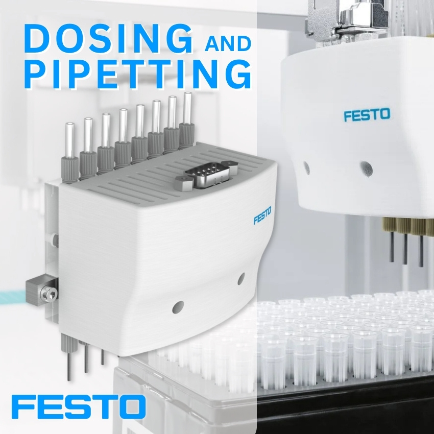 Revolucionāra laboratorijas automatizācija ar Festo LifeTech komponentēm