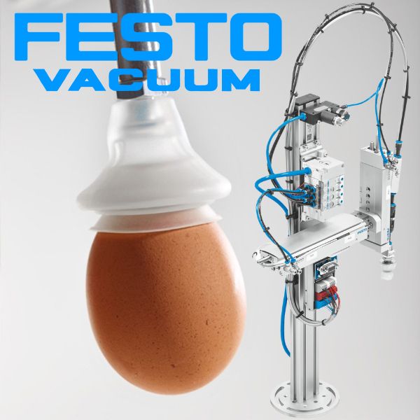 Festo vakuuma tehnoloģija automatizācijā, robotikā un automobiļu nozarē