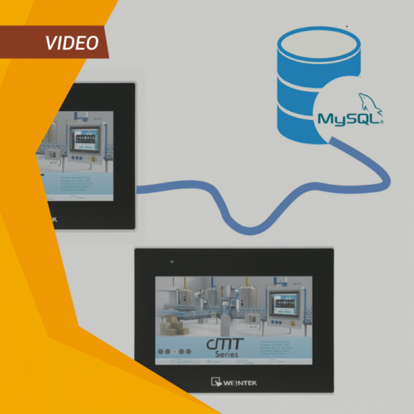 How to synchronize Weintek HMI data with MySQL database?