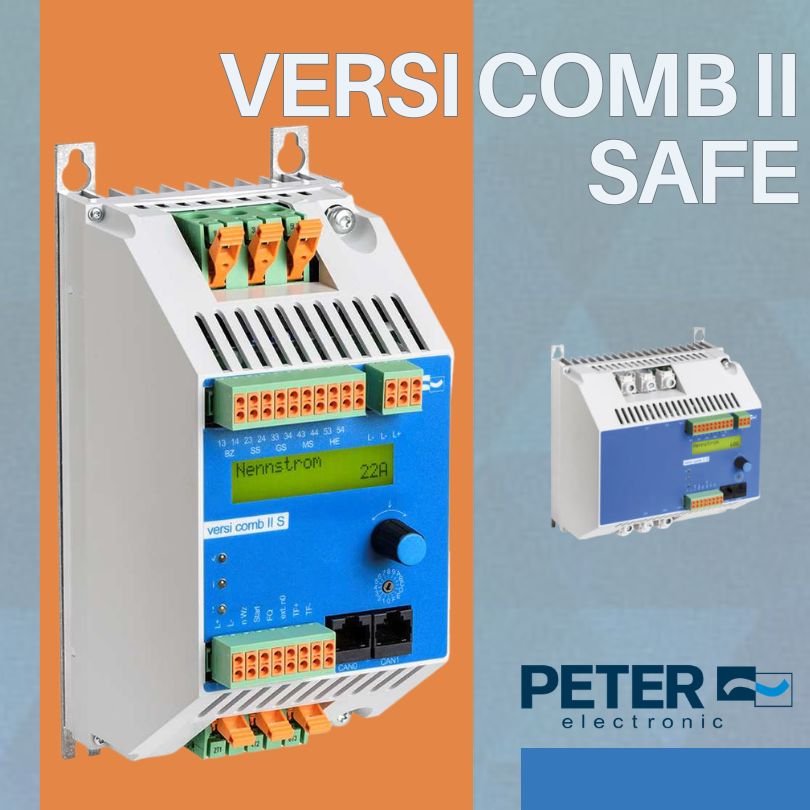 Peter Electronics VersiComb II Safe – saudzīga motora palaišana un droša apturēšana vienā ierīcē