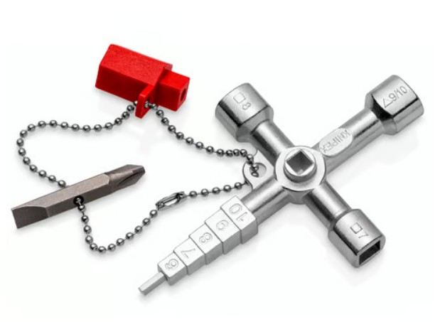 Keys for distribution cabinets