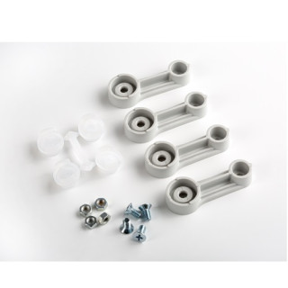 Wall bracket for junction box, 4 pieces, IG310000--, Schrack Technik