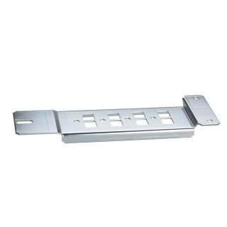 Reinforced plate supports for modular chassis-coupling set - 600 mm main