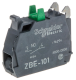 Single contact block, Harmony XB4, silver alloy, screw clamp terminal, 1NO alt_view_4