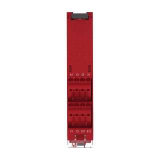 Drošības modulis, Harmony XPSU, Cat 4, aprīkojums ar XPSUAF ar PNP vai NPN, drošības paklājiņš, 48 līdz 240 V AC vai DC, atspere main