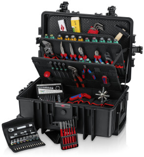 Tool Case "Robust45 Move" Mechanic, 00 21 37 M, Knipex main