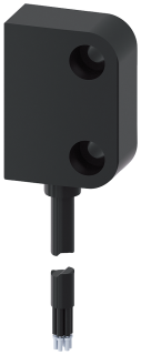 Magnetic switch contact block, rectangular small 26 x 36 mm, for door hinge l, 3SE6617-3CA04, Siemens main