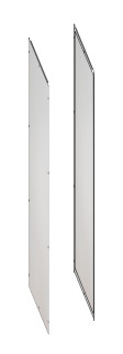 Side panels (pair) H=1800 D=600 mm, 1.2 mm mild steel