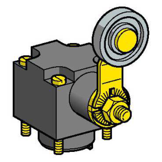 Конечный выключатель head, ZCKD, steel roller lever, ZCKD33