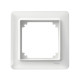 Cover frame, Exxact, Basic, 1 gang, white main