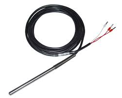 Temperature sensor, PT100, 6 x 80mm, cable 3m, -50….250ºC, ET201, EVIKON main