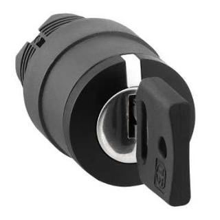 Atslēgas selektora slēdža galviņa, Harmony XB5, Harmony XB4, 22 mm 3 pozīcijas, noliekot atkārtoti 455 main