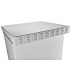 Outdoor rain canopy with exhaust filter, W=1200 D=400mm, Schrack Technik, KCRC1240E- main