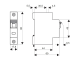 Automātslēdzis MCB 1P B2A 6kA, BM618102-- Schrack Technik alt_view_2