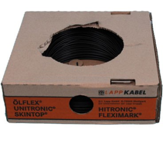 Vads H07V-K 2.5mm2 melns (100m)