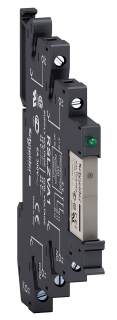 Интерфейстное реле с тонким интерфейсом в сборе, 6 A, 1 CO, с LED, с защитным модулем, винтовые зажимы, 230 V AC/DC main