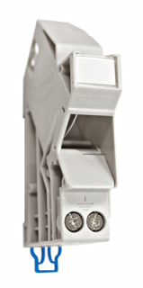 DIN-rail adapter empty for 1 module (SFA)(SFB), RAL7035