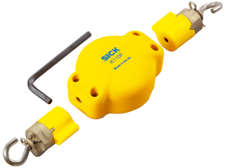 IE110-PTR TENSIONER AND ACCESSORIES - Divi fiksācijas gali + spriegotājs 5309034 Sick