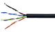 U/UTP Cable Cat.6, 4x2xAWG23/1, PE OUTDOOR, black, Box 305m, HSEKU423E3 Schrack Technik main