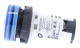 Monolithic pilot light, Harmony XB7, plastic, blue, 22mm, integral LED, 24V AC DC alt_view_5
