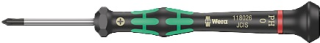 2050 PH Screwdriver for Phillips screws for electronic applications, PH 00 x 60 mm, 05118020001 Wera main