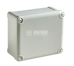 PC box IP66 IK08 RAL7035 Int.H175W150D100 Ext.H193W164D105 opaque PC cover H40 main