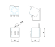 S2153 | S2153 Rotary Switch/Pushbutton Coverpcs alt_view_4