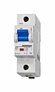 High current circuit breaker C20/1, Schrack Teknik, BR571200-- main