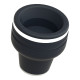 Head for push button, Harmony XAC, plastic, white, booted, operating travel 16mm, 25...+ 70 degree C alt_view_5