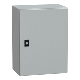 PanelSeT CRN plain door w/o mount.plate. H400xW300xD200 IP66 IK10 RAL7035.. main