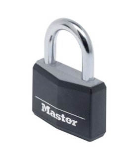 9140EURDBLK | Solid Aluminium Padlock - Hardened Steel shackle - 4 pin cylinder main