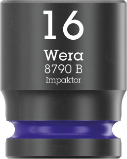 8790 B Impaktor socket with 3/8" drive, 16 x 30 mm, 05005507001 Wera main