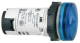 Monolithic pilot light, Harmony XB7, plastic, blue, 22mm, integral LED, 230...240V AC alt_view_2