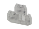 Cover plate, Linergy TR, 2 level, 2.2mm width, 4 points, for screw terminals NSYTRV24D, grey, Set of 50 alt_view_2