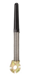 Limit switch lever, ZCKY, spring with thermoplastic end, -40...70 Â°C, ZCKY81