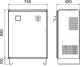 Reactive Power Compensation Cabinet Reakt.jaudas kompens.sistēma 225kVAR, ar paplaš.+50KVAR,  RAM3800225 Trendfin alt_view_2