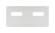 Roof panel for cable gland plates W=800 D=400mm main