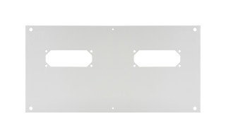 Roof panel for cable gland plates W=800 D=400mm