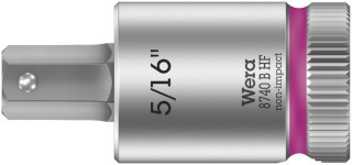 8740 B HF Zyklop bit socket with holding function, 3/8" drive, 5/16" x 38.5 mm, 05003091001 Wera main