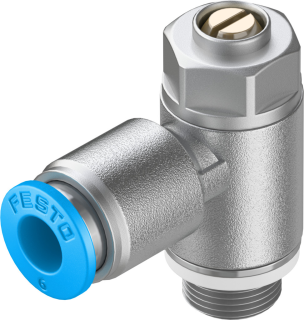 One-way throttle GRLA-1/8-QS-6-D, 193144 Festo main