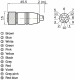 Connector with cable DOL-1212-G02MAS01, M12, 12-PIN, straight, male, cable 2m, IP67, 6036555 Sick alt_view_2