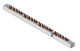 Fork Busbar for Auxiliary c. 4-p., L1/L2/L3/N/AUX, 10mmý,1m, BSB00125 Schrack Technik main