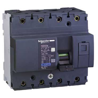 Автоматический выключатель Acti9 NG125A MCB 4P C 125A, Schneider Electric, 18609 main