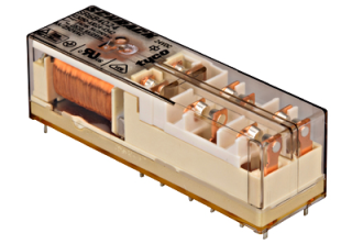 Relay 4 N/C, 8A, 24VDC, SR6, SR6B4024 Schrack Technik main